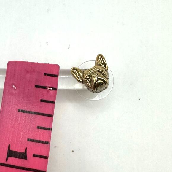 Madewell Pug Earrings Stud Dog Face Pet Casual Summer Whimsy Costume Jewelry - Picture 8 of 11